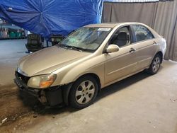 Salvage cars for sale from Copart Tifton, GA: 2009 KIA Spectra EX
