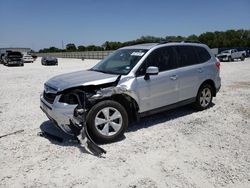 Salvage cars for sale at New Braunfels, TX auction: 2016 Subaru Forester 2.5I Premium