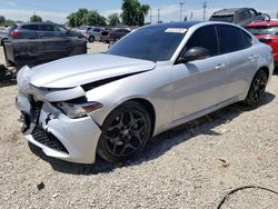 Salvage cars for sale at Los Angeles, CA auction: 2021 Alfa Romeo Giulia Sport