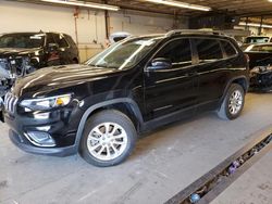 Salvage cars for sale from Copart Wheeling, IL: 2019 Jeep Cherokee Latitude