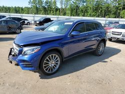 Salvage cars for sale at Harleyville, SC auction: 2018 Mercedes-Benz GLC 300