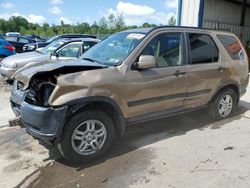 Salvage cars for sale at Duryea, PA auction: 2003 Honda CR-V EX