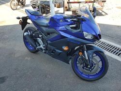 Salvage motorcycles for sale at Hillsborough, NJ auction: 2023 Yamaha YZFR3 A