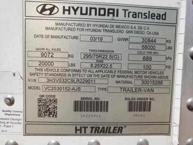 2020 Hyundai DRY Van