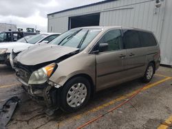 Honda Odyssey LX salvage cars for sale: 2009 Honda Odyssey LX