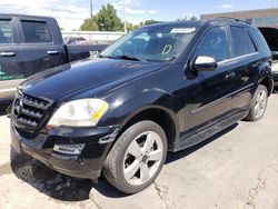 Salvage cars for sale at Littleton, CO auction: 2010 Mercedes-Benz ML 350