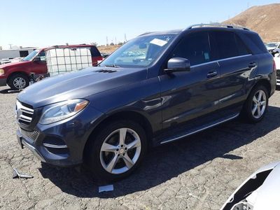Salvage cars for sale from Copart Colton, CA: 2016 Mercedes-Benz GLE 350 4matic