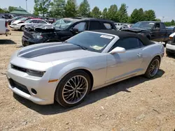 Salvage cars for sale at Cahokia Heights, IL auction: 2014 Chevrolet Camaro LT