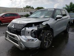 Salvage cars for sale at New Britain, CT auction: 2022 Mitsubishi Outlander SE