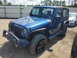 Jeep salvage cars for sale: 2010 Jeep Wrangler Sport