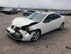 Salvage cars for sale from Copart Tucson, AZ: 2006 Pontiac G6 GTP