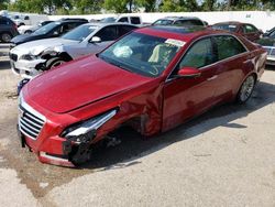Salvage cars for sale from Copart Bridgeton, MO: 2019 Cadillac CTS Luxury