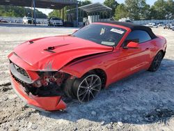 Salvage cars for sale from Copart Loganville, GA: 2018 Ford Mustang