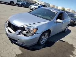 Salvage cars for sale at Martinez, CA auction: 2005 Acura RL