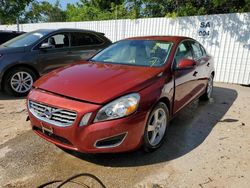 Salvage cars for sale at Bridgeton, MO auction: 2012 Volvo S60 T5
