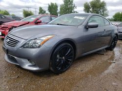 Salvage cars for sale at Elgin, IL auction: 2011 Infiniti G37 Base