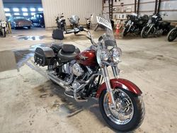 Salvage motorcycles for sale at Candia, NH auction: 2009 Harley-Davidson Flstf