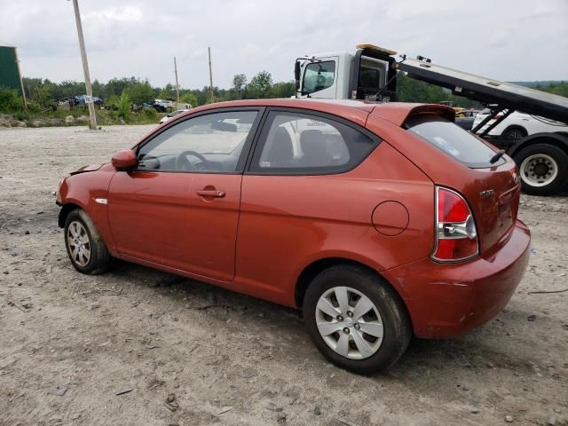 2010 Hyundai Accent Blue