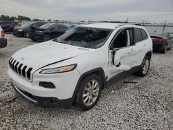 Jeep Vehiculos salvage en venta: 2017 Jeep Cherokee Limited