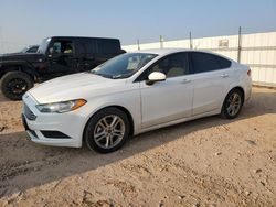 2018 Ford Fusion SE en venta en Andrews, TX