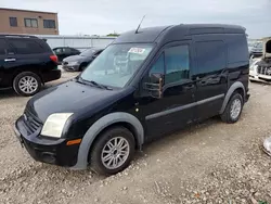 Salvage cars for sale at Kansas City, KS auction: 2012 Ford Transit Connect XLT