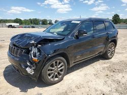 Salvage cars for sale at Conway, AR auction: 2017 Jeep Grand Cherokee Limited