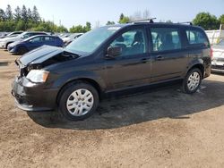 Salvage cars for sale at Bowmanville, ON auction: 2014 Dodge Grand Caravan SE