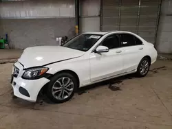 Salvage cars for sale from Copart Chalfont, PA: 2018 Mercedes-Benz C 300 4matic