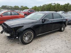 Salvage cars for sale from Copart Houston, TX: 2017 Genesis G90 Premium