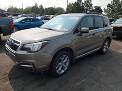 Salvage cars for sale from Copart Denver, CO: 2017 Subaru Forester 2.5I Touring