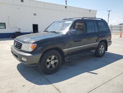 Toyota Land Cruiser salvage cars for sale: 2002 Toyota Land Cruiser