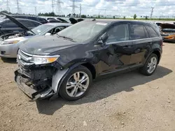 Salvage cars for sale at Elgin, IL auction: 2014 Ford Edge Limited