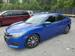 Honda salvage cars for sale: 2016 Honda Civic LX