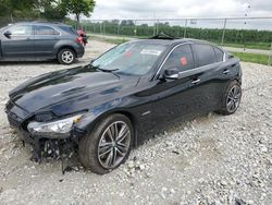 Salvage cars for sale at Cicero, IN auction: 2015 Infiniti Q50 Hybrid Premium