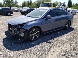 Salvage cars for sale from Copart Portland, OR: 2017 Subaru Legacy 3.6R Limited