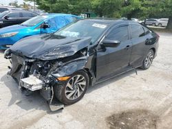 Honda salvage cars for sale: 2016 Honda Civic EX