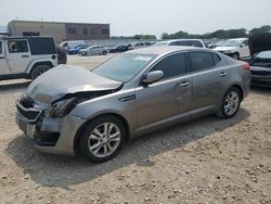 Salvage cars for sale at Kansas City, KS auction: 2013 KIA Optima EX