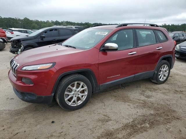 2016 Jeep Cherokee Sport