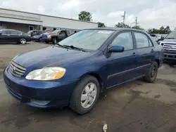 Salvage cars for sale at New Britain, CT auction: 2004 Toyota Corolla CE