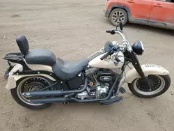 Harley-Davidson salvage cars for sale: 2015 Harley-Davidson Flstfb Fatboy LO