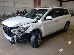 Salvage cars for sale at San Antonio, TX auction: 2014 Infiniti QX60