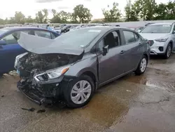 Salvage cars for sale from Copart Bridgeton, MO: 2021 Nissan Versa S