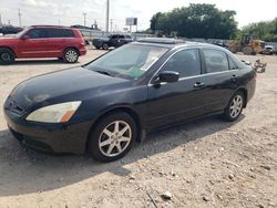 Vehiculos salvage en venta de Copart Oklahoma City, OK: 2004 Honda Accord EX