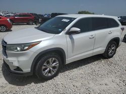 2015 Toyota Highlander LE en venta en Temple, TX