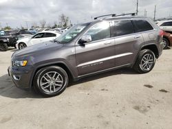 Jeep salvage cars for sale: 2018 Jeep Grand Cherokee Limited