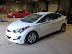 Salvage cars for sale at West Mifflin, PA auction: 2016 Hyundai Elantra SE