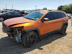 Jeep Cherokee salvage cars for sale: 2016 Jeep Cherokee Trailhawk