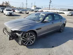 Salvage cars for sale at Sun Valley, CA auction: 2021 Jaguar XF SE