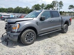 Salvage cars for sale at Byron, GA auction: 2022 Ford F150 Supercrew