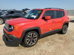 Salvage cars for sale from Copart Houston, TX: 2018 Jeep Renegade Latitude